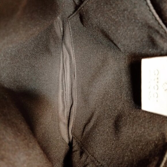 Authentic Gucci Brown Canvas Shoulder Bag mon388-111025 - Picture 11 of 16